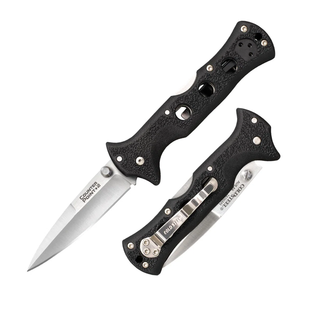 Cold Steel Klappmesser mit Tri-Ad Schloss und Taschenclip