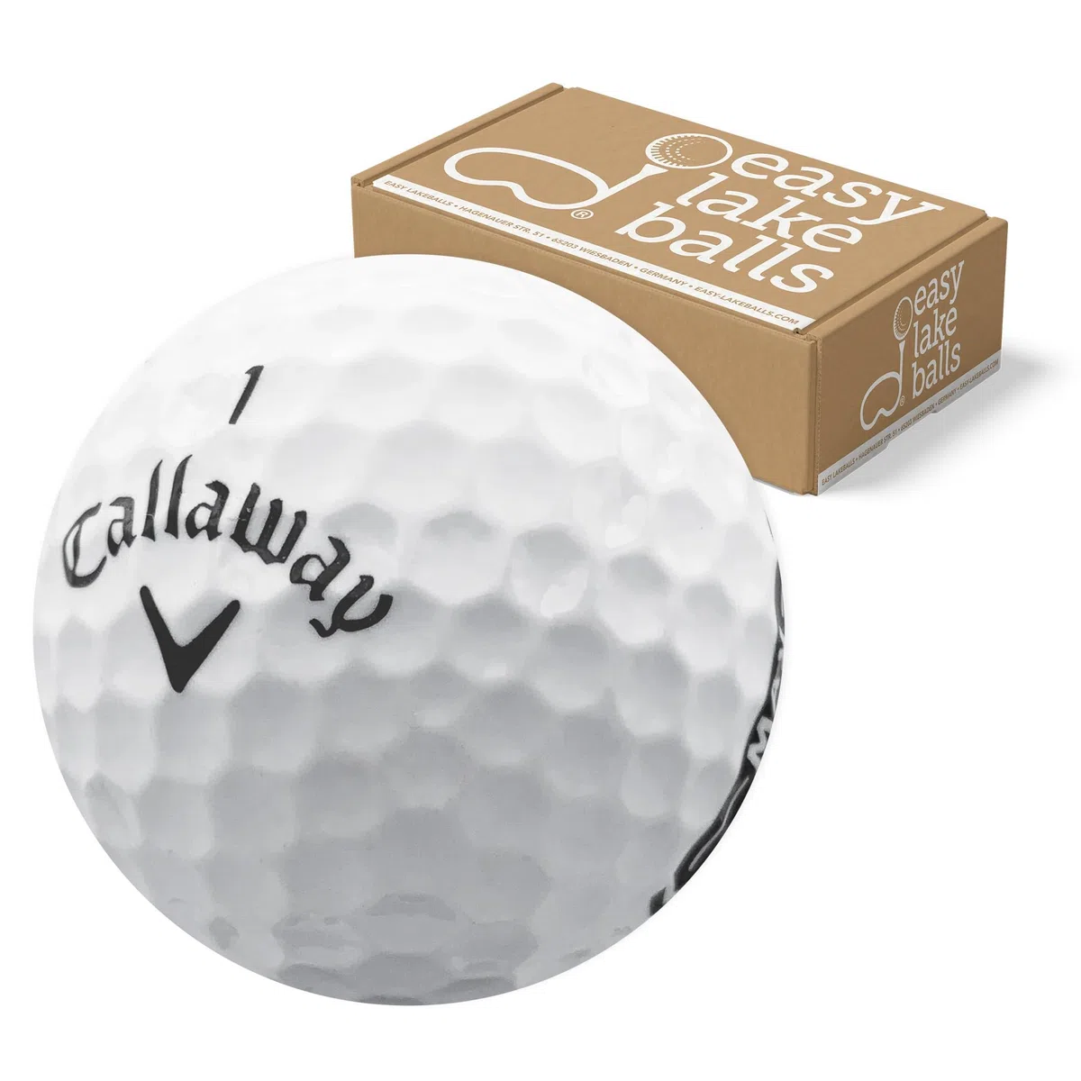 50 MAX Supersoft LAKEBALLS QUALITÄT AAAA/AAA – EXTRA SOFTE GOLFBÄLLE