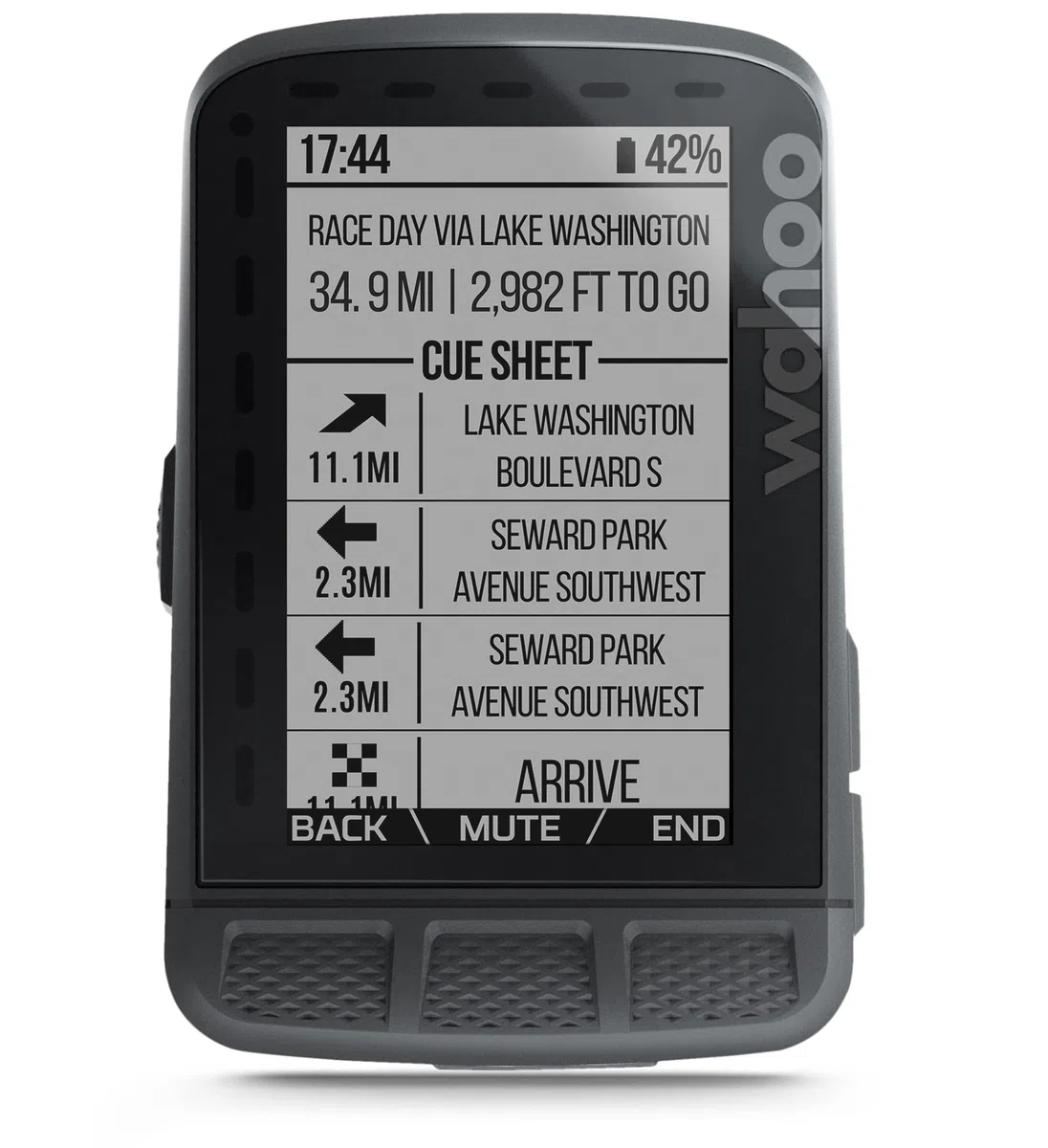 Wahoo Fitness ELEMNT ROAM GPS Bike Computer, Black