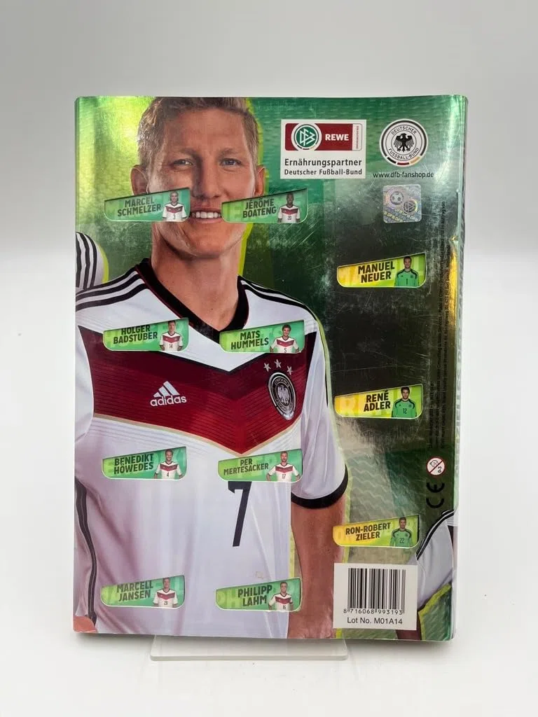 Rewe DFB Deutsche Nationalmannschaft WM 2014 Sammelalbum Leeralbum