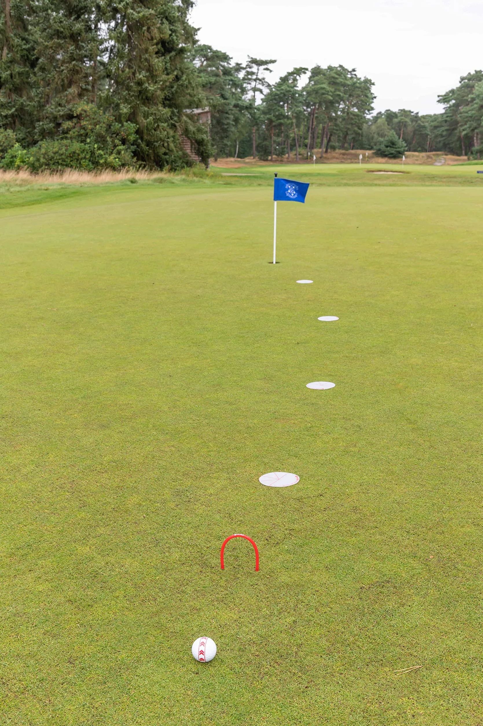 Pure 2 verbesserte Golf-Putting-Tore, Golf-Trainingshilfe, 4 Stück