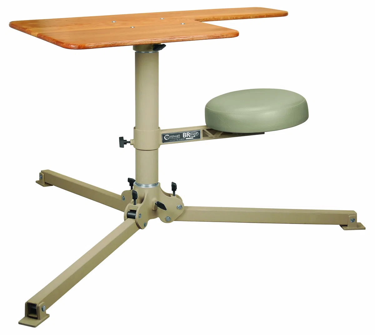 Caldwell CALD-300015 BR Schießbank, drehbar, Braun, Unisex
